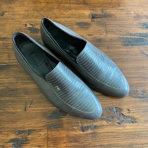 FLORSHEIM Designer Collection Classic Business Slip-On City Dress Shoes Sz 10 3E